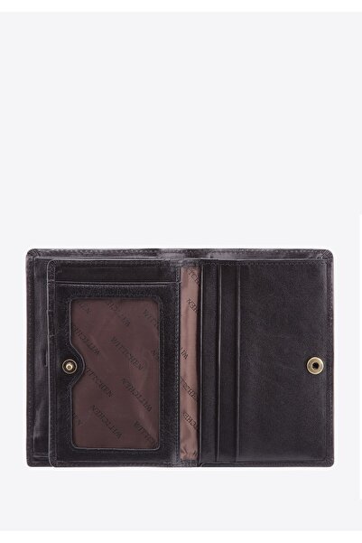 Wittchen Men's Leather Wallet Universal Vertical Black Leather