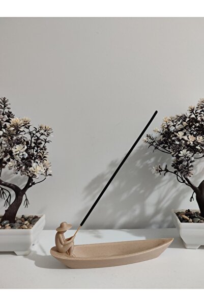 MODA Ahşap Desen Kayıkçı Tütsülük