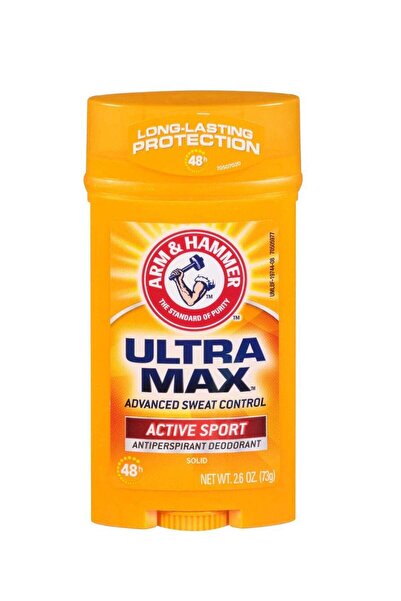 Arm&Hammer Arm & Hammer Ultramax Active Sport Solid Antiperspirant Deodorant Yellow 73grams
