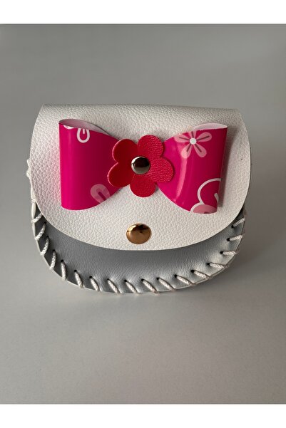 Miliva Mini geantă pentru copii cu detaliu de panglică |   Geantă pentru fetiță