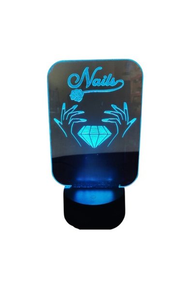 T&M Personalizare Lampă acrilică pentru trofee cu LED multicolor - Salon de u...
