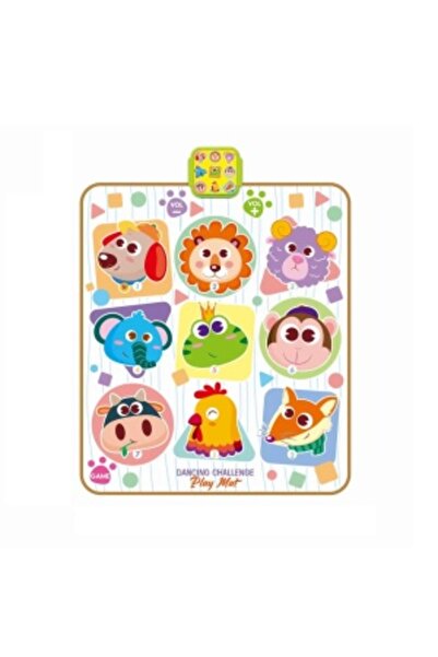 CREATIVE Musical play mat for children 2 years+, with animals, waterproof, 82 x 65 cm, multicolor