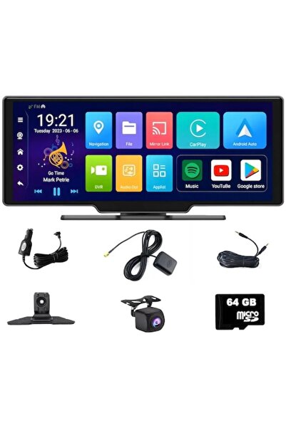 goBERA 10.26 inch Car Navigation System - Android 13, 4GB RAM, 64GB ROM