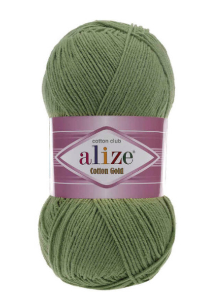 Alize Cotton Gold Green 1 Piece Color: 485