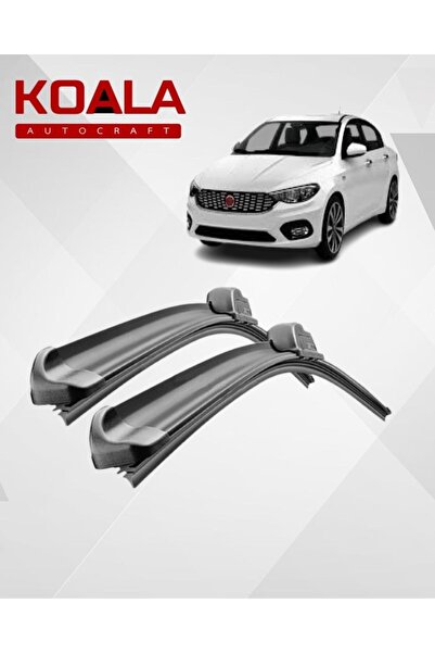 KoalaOtoTekstil Fiat Egea Sedan Uyumlu Araca Özel Muz Silecek Takımı (650mm-400mm)