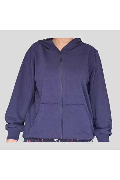 Fua Shop Women's 3 Thread K Hooded Sweat Jacket