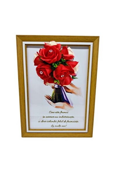 T&M Personalizare Tablou înrămat A4 (30x21 cm) - „Cele frumoase din interior ...