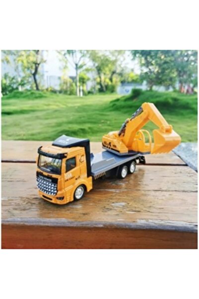 CREATIVE Intervention Remote Control Vehicle with Excavator for Kids 3+, 1:48 Scale, 20 cm, Orange-Grey