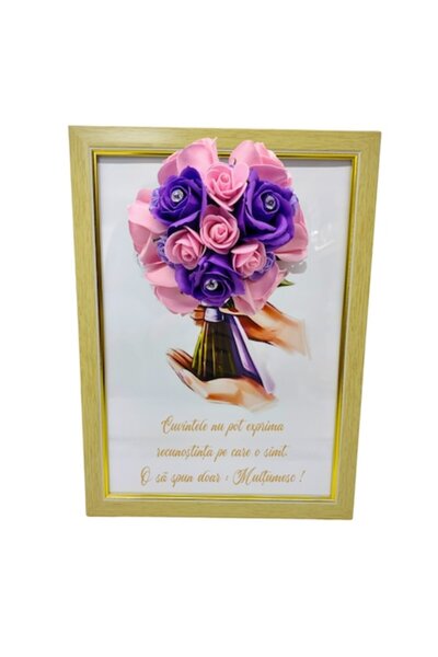 T&M Personalizare Înrămat A4 (30x21 cm) - „Cuvintele nu-mi pot exprima recuno...