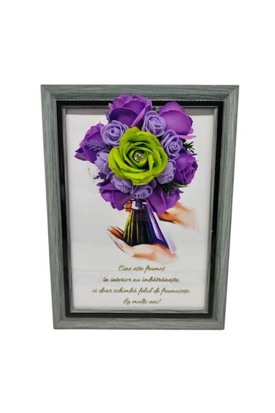 T&M Personalizare Tablou înrămat A4 (30x21 cm) - „Cine e frumos pe dinăuntru ...
