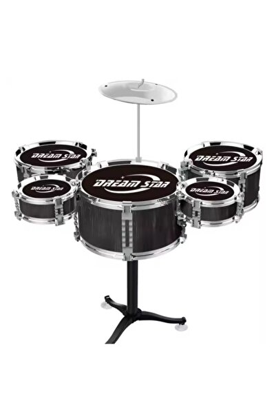 CREATIVE Jazz Drum set for kids 3+ years, plastic, 3 kg, black-grey