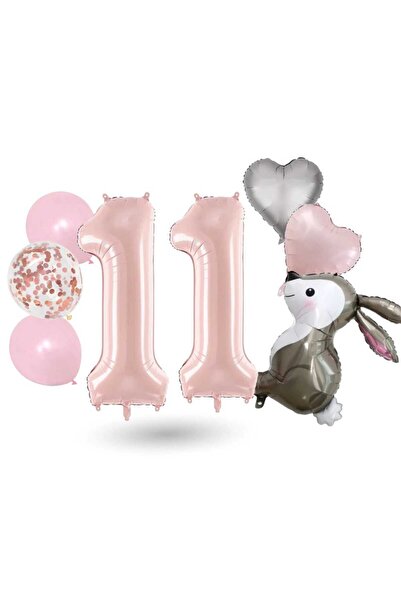 DÜVENCİ TİCARET Tavşan folyo balonlu yaş balon set