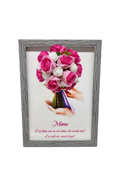 T&M Personalizare Imprimeu înrămat A4 (30x21 cm) – „Mamă, nu cere nimic, dar ...