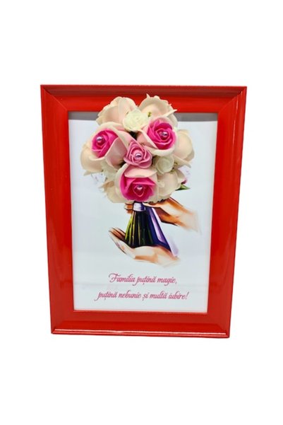 T&M Personalizare Tablou înrămat A4 (30x21 cm) - „Puțină magie, puțină nebuni...