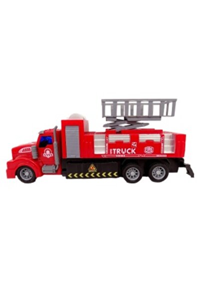CREATIVE Fire truck for children 3+, intervention, with ladder and remote control, 20 cm, red