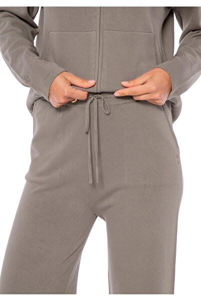 Wittchen Women's trousers made of viscose and nylon, dark beige, dark beige viscose