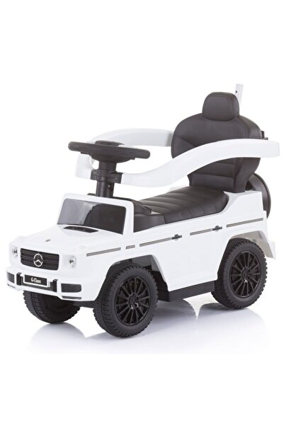 Chipolino Mercedes G350 white pushchair with handle and canopy