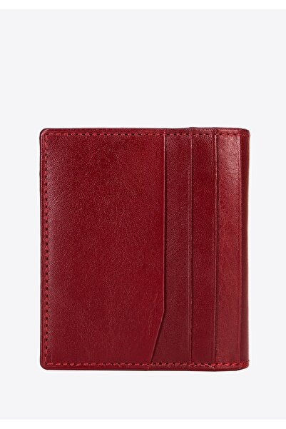 Wittchen Woman Leather Card Case Classic Small Red Leather