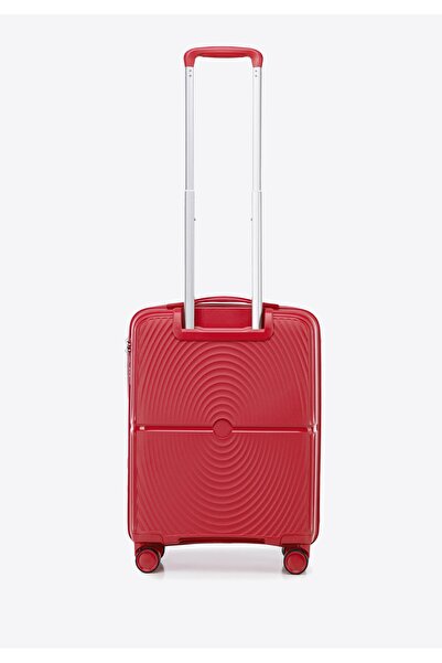 Wittchen Man Small Suitcase made of polypropylene with circles, red, red polypropylene
