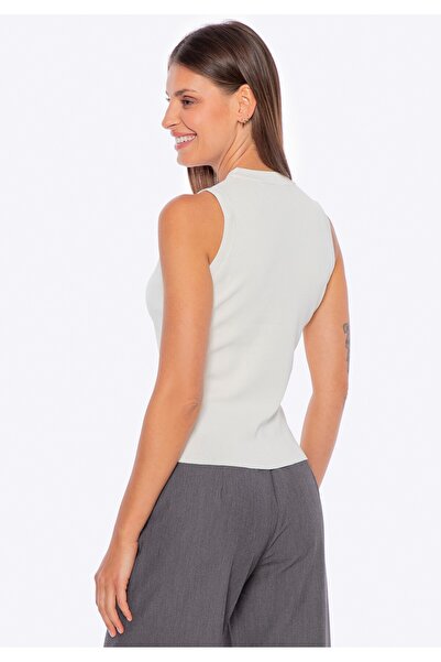 Wittchen Women's viscose and nylon top women's viscose and nylon top cream cream viscose