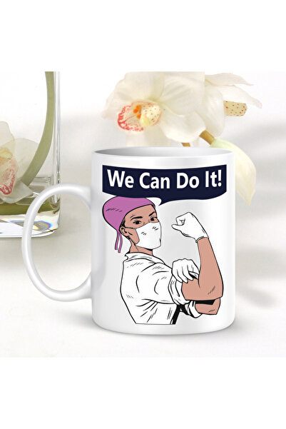 Ver-O Baskı كوب مصمم كهدية للأطباء والممرضات في المستشفى