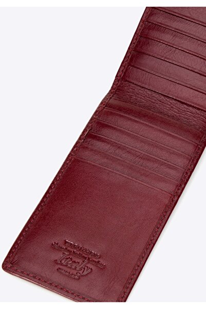 Wittchen Woman Leather Credit Card Holder Vertical Red Leather