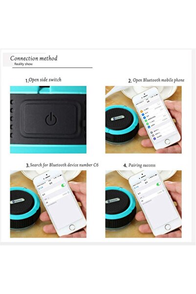 OEM C6 Portable Bluetooth Speaker
