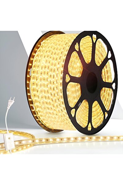 SIKS Bandă LED de Crăciun 10m SMD2835 Impermeabilă 480 LED-uri 220V IP65 Alb ...