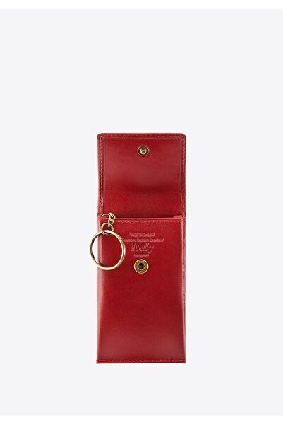 Wittchen Men's Rectangular Leather Key Case Red Leather