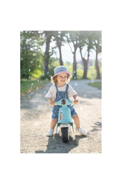 Smoby Blue children's scooter 1.5+ years - without pedals, with suitcase and storage space