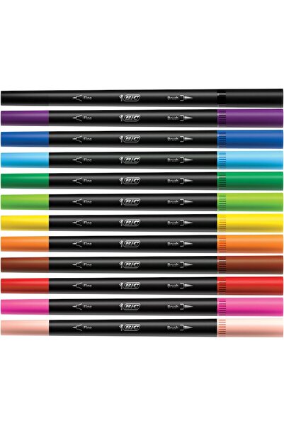 Bic Intensity Dual Tip Coloring Markers, 12-pack