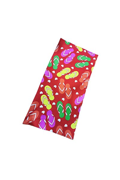 Doty Flip-Flops Beach Towel with Print, Multicolor, 140x70 cm,