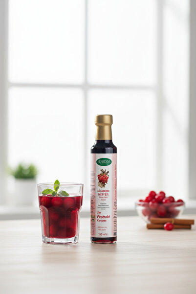 herbessa Gilaburu ve Çakşır Kökü Özlü Sıvı Ekstrakt (Bağışıklık ve Enerji Desteği) 250ml