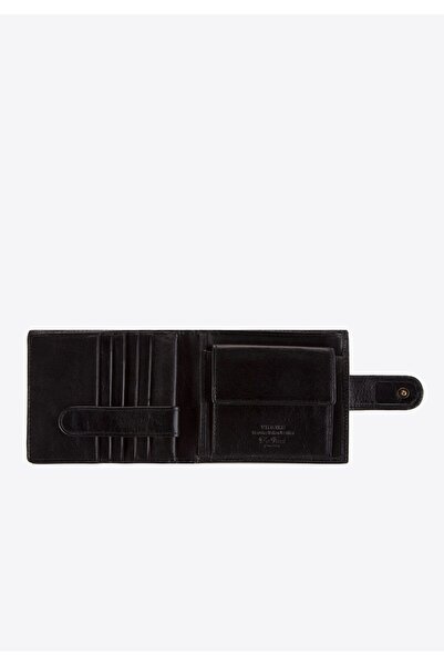 Wittchen Men's Leather Wallet Medium Black Leather