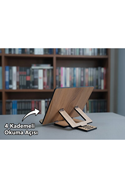 hü ma tasarım ve aksesuar İsim Yazılabilir Kitap Okuma Standı Kuran Rahlesi Tablet Standı Hafız İçin Öğrenci İçin Hediye