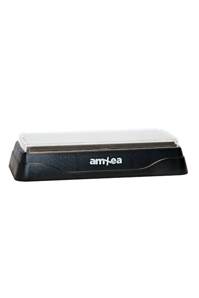 amXea Diamond Knife Sharpening Stone 400/1000, diamond-coated, 2 grits, storage box, angle guide