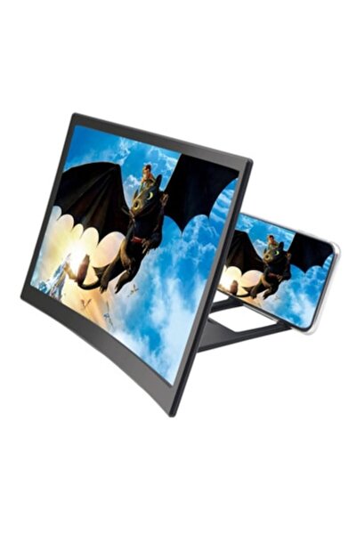 halber Amplificator de imagine ®, lupă, curbată de 12 inch, neagră