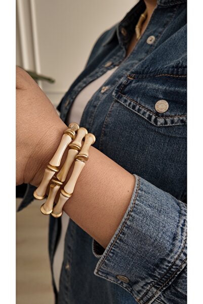By Selen Suyolcu 3-Pack Bone Women's Bracelet