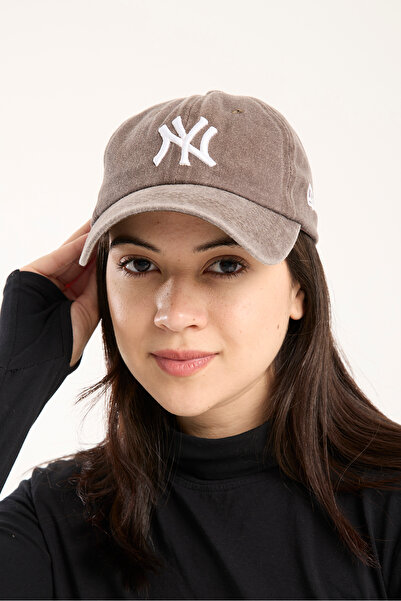 robanu NY New York Yankees Unisex Yıkamalı (ESKİTME) Spor Şapka | Ayarlanabilir Tokalı 6 Panelli Şapka