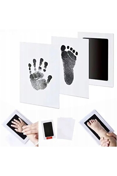 varioshop κιτ εκτύπωσης για μωρά, εύχρηστο, επαναχρησιμοποιήσιμο μαύρο μελάνι, 2 κάρτες, 5,7 x 9,9 εκ.