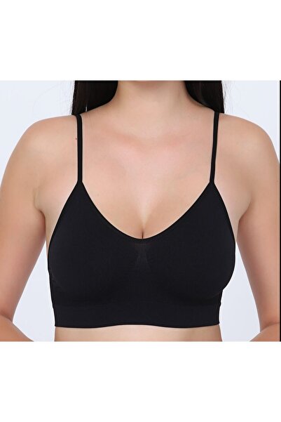 Sistina Mtxdpn Black Lcralı Bustier Bra Corset - 720 - (215339) Size m