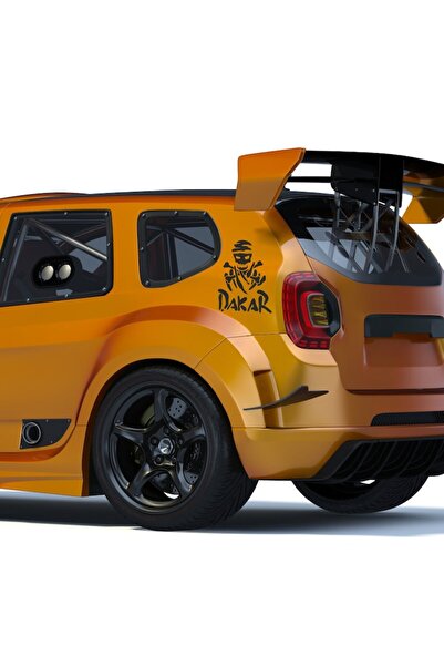 Orafol Decorative sticker tuning, dakar, skeleton head, off-road sports cars, 4x4, 20x15cm