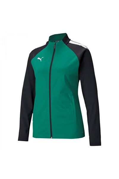 Puma Bluza sport Pepper Green-Puma Black, verde/negru, S