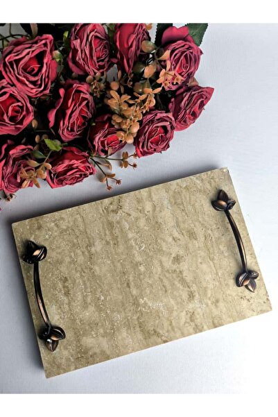 NapkinStore Кутия за годежен пръстен от естествен мрамор 20*30 см / MNS3322