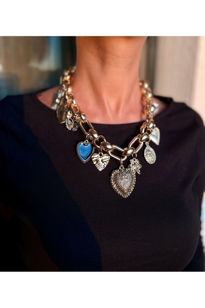 SİSSAKSESUAR ZARA MODEL CHARM KOLYE