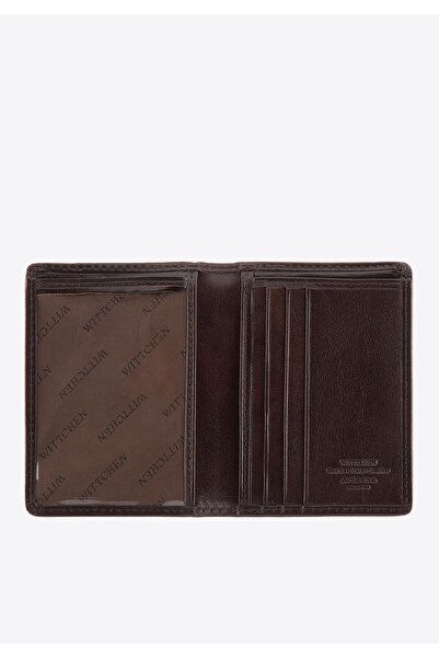 Wittchen Geantă de documente bărbătească din piele cu stemă maro, piele natur...