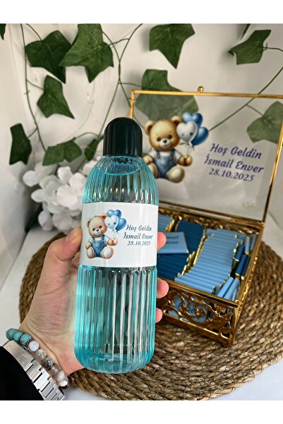 imzatasarım Lüks İsme Özel Tasarımlı Tekli Kız-Erkek Bebek Kolonyası Dogum-Ya...