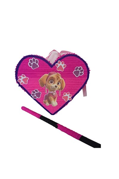 OEM Pinata în formă de inimă Skye (Patrula Cățelușilor), 35 cm, roz