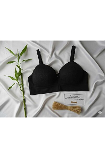 pae Natural Bamboo Textured Unfilled Shaping / Sculpting Bra | Breathable Hypoallergenic Comfort Bra with Underwire