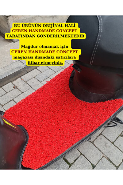 Volta Vs2 Uyumlu Kırmızı Pvc Kıvırcık Paspas, Vs2 Koruyucu Kırmızı Pvc Kıvırc...